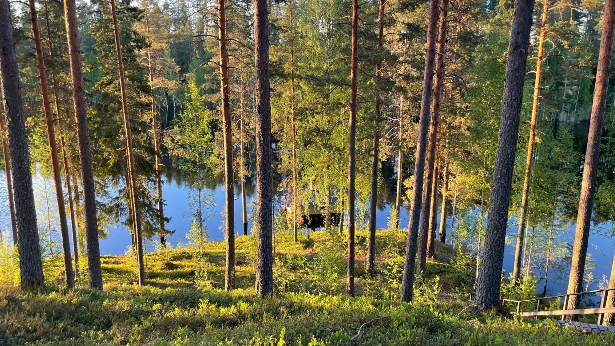 Ahvenlampi Camping Saarijärvi Esterno foto