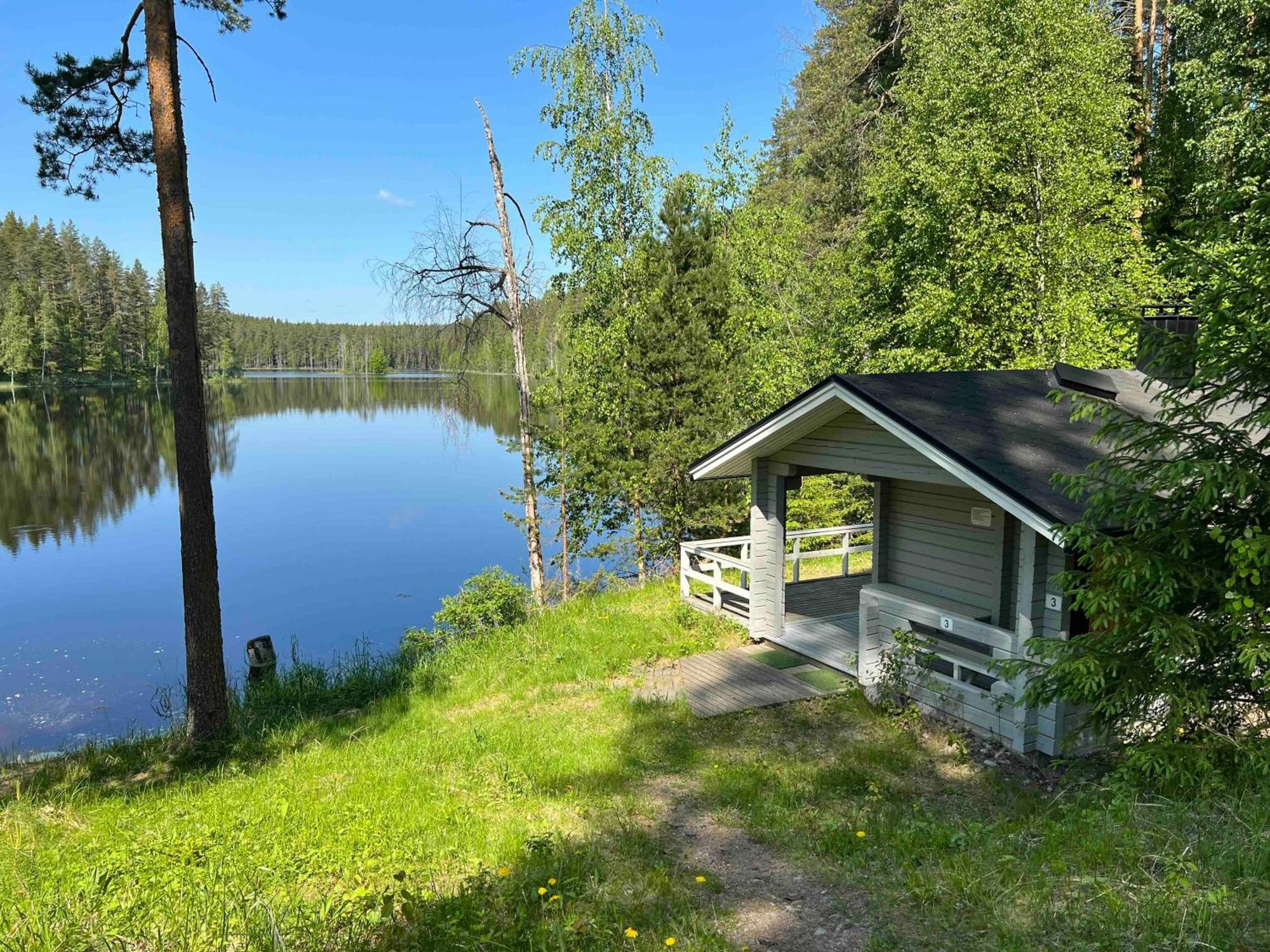Ahvenlampi Camping Saarijärvi Esterno foto