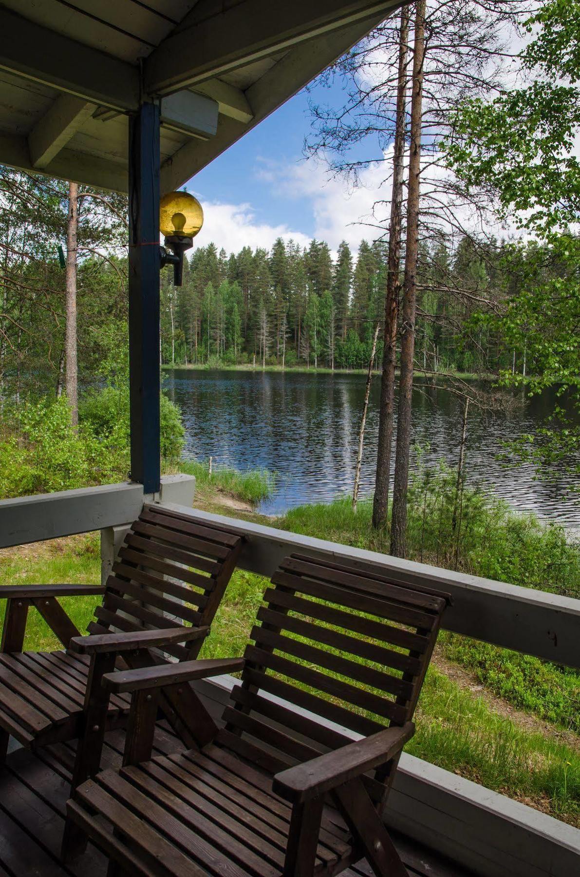 Ahvenlampi Camping Saarijärvi Esterno foto